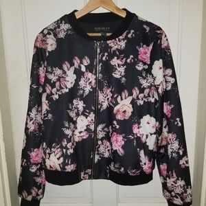 Forever 21 + Floral Print Jacket
